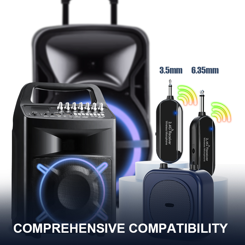 G103 2.4G Wireless Headset Microphone